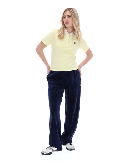 Wax Yellow Juno Fitted Iconic Polo - Wax Yellow