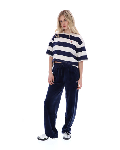 Fila Navy Genoa Boxy Cropped Tee - Fila Navy