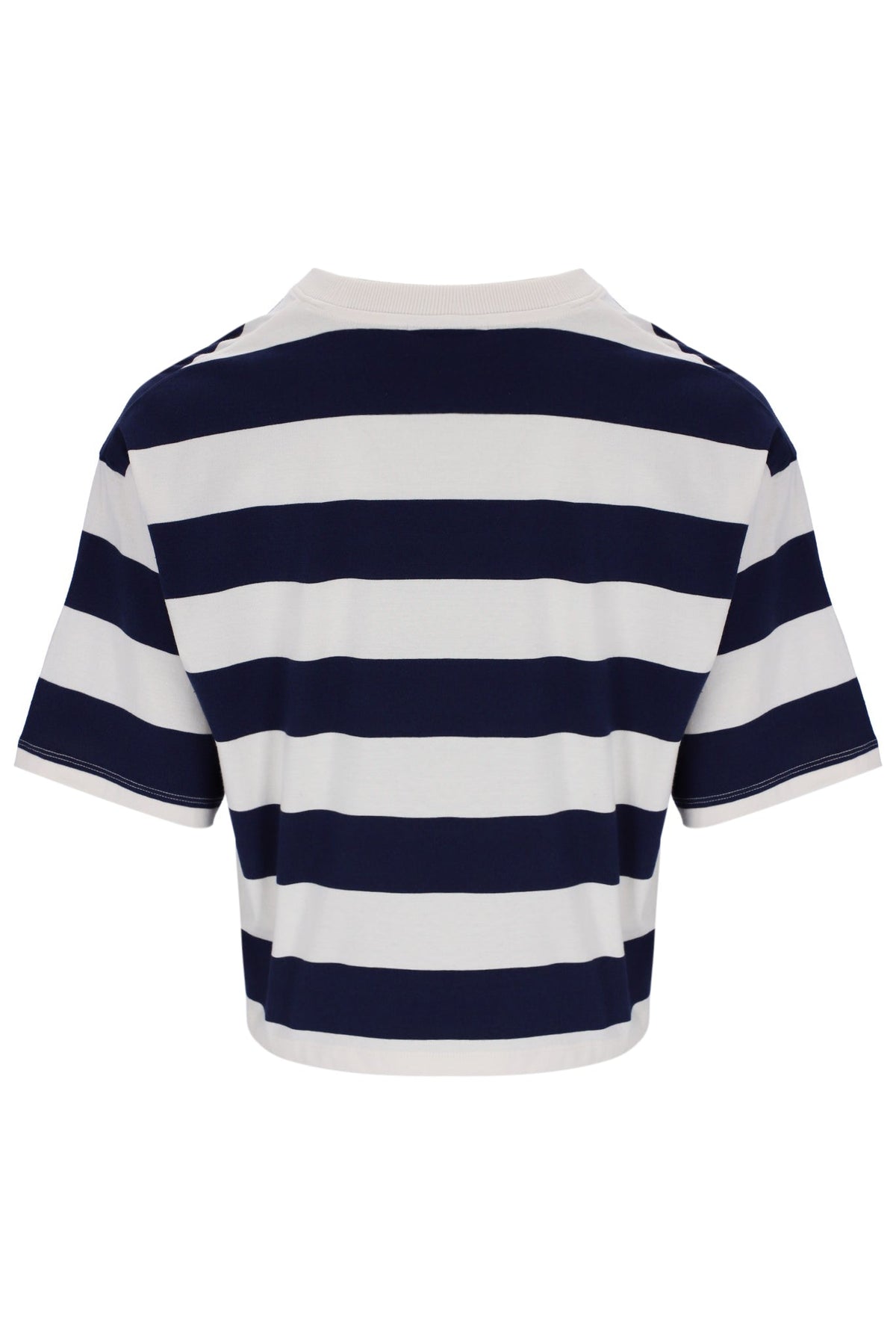 Fila Navy Genoa Boxy Cropped Tee - Fila Navy