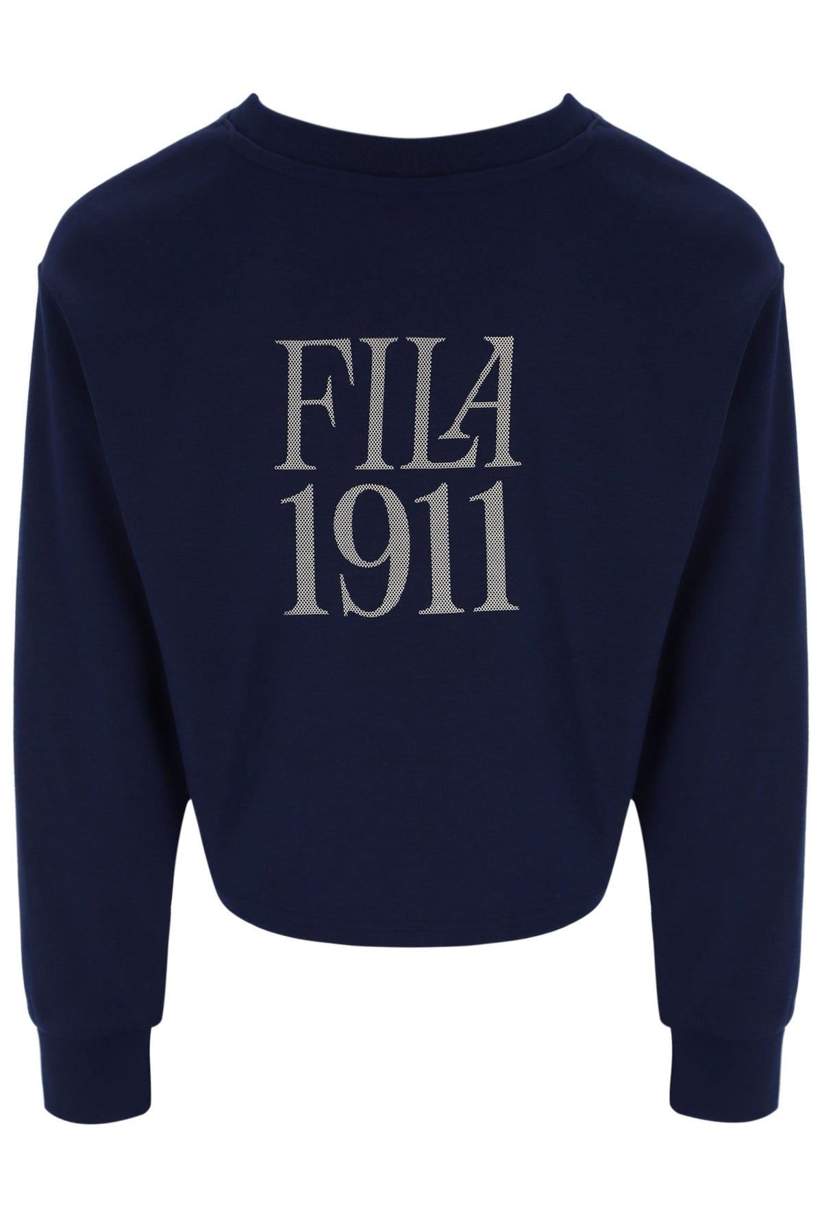 Fila Navy Sestri Wide Crew Neck Sweatshirt - Fila Navy