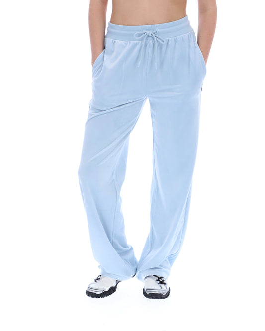 Skyway Isabella Open Leg Lounge Pant - Baby Blue