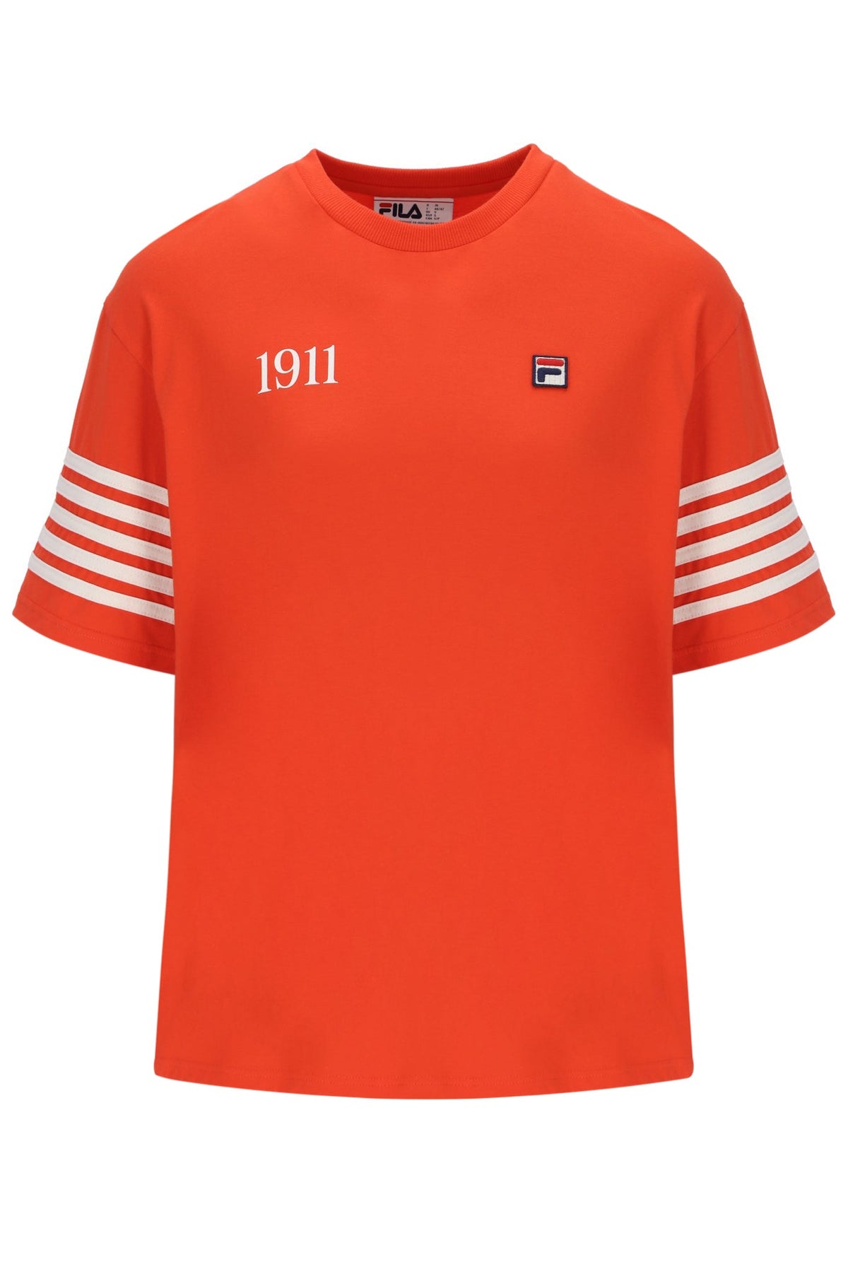 Grenadine Manarola Boyfriend Tee - Red-Orange
