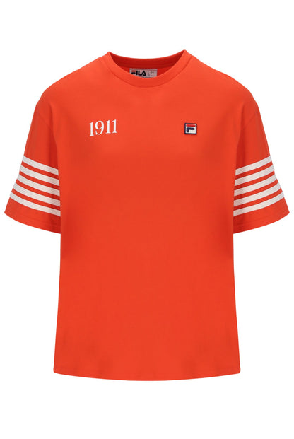Grenadine Manarola Boyfriend Tee - Red-Orange
