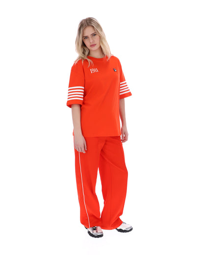 Grenadine Manarola Boyfriend Tee - Red-Orange