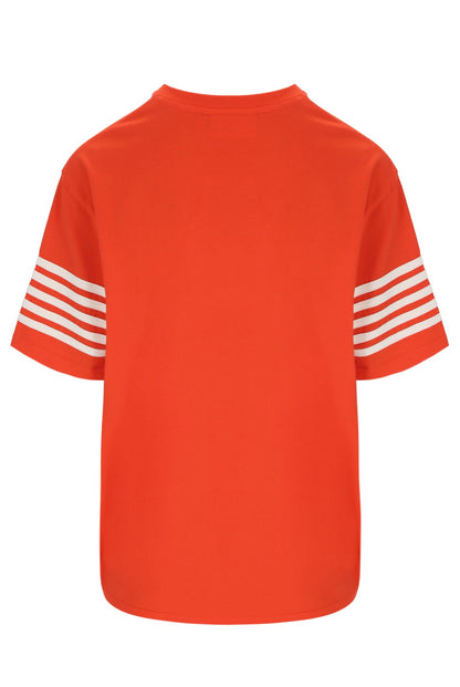 Grenadine Manarola Boyfriend Tee - Red-Orange