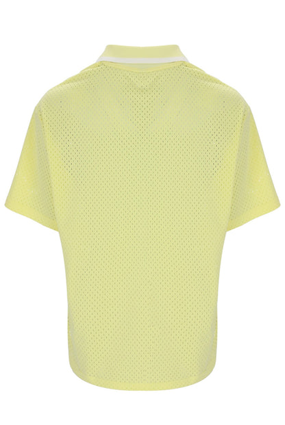 Wax Yellow Vernazza Football Collar Tee - Pantone Yellow