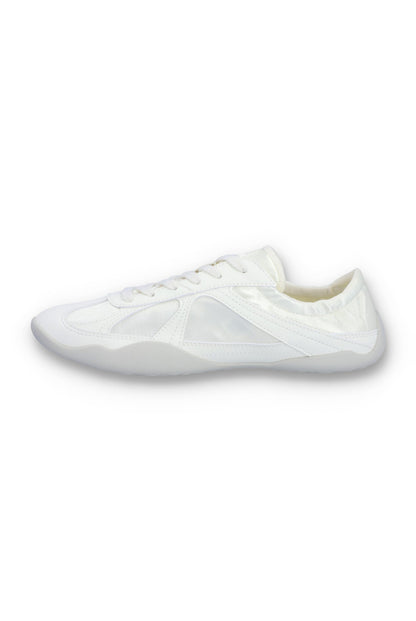 Beige Glio Performance Trainers - Cream