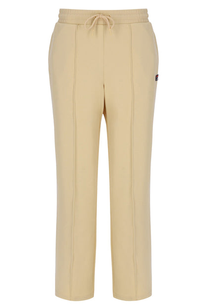 Classic Beige Marina Wide-Leg Trackpant - Classic Beige