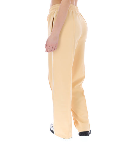 Classic Beige Marina Wide-Leg Trackpant - Classic Beige