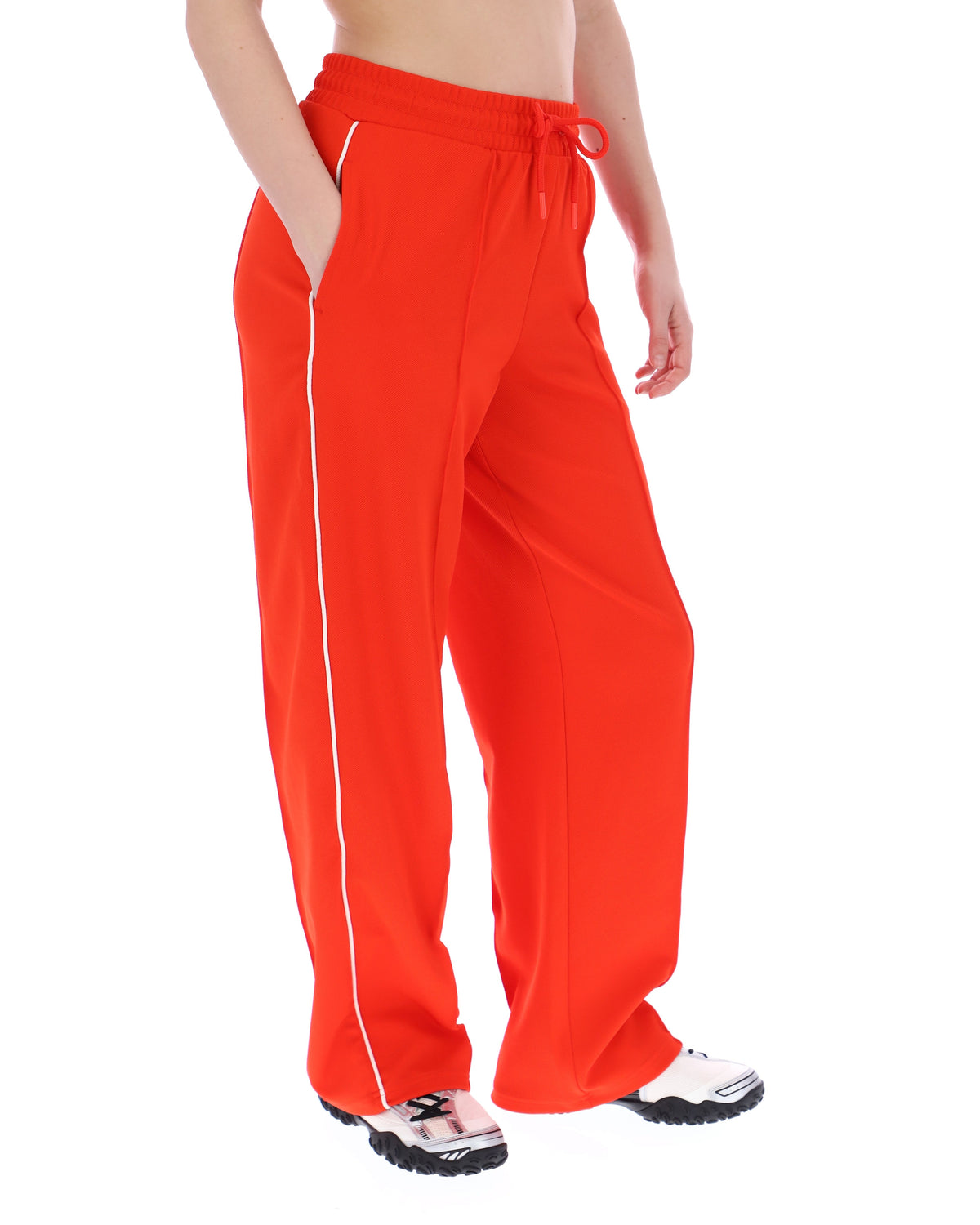 Grenadine Marina Wide-Leg Trackpant - Grenadine