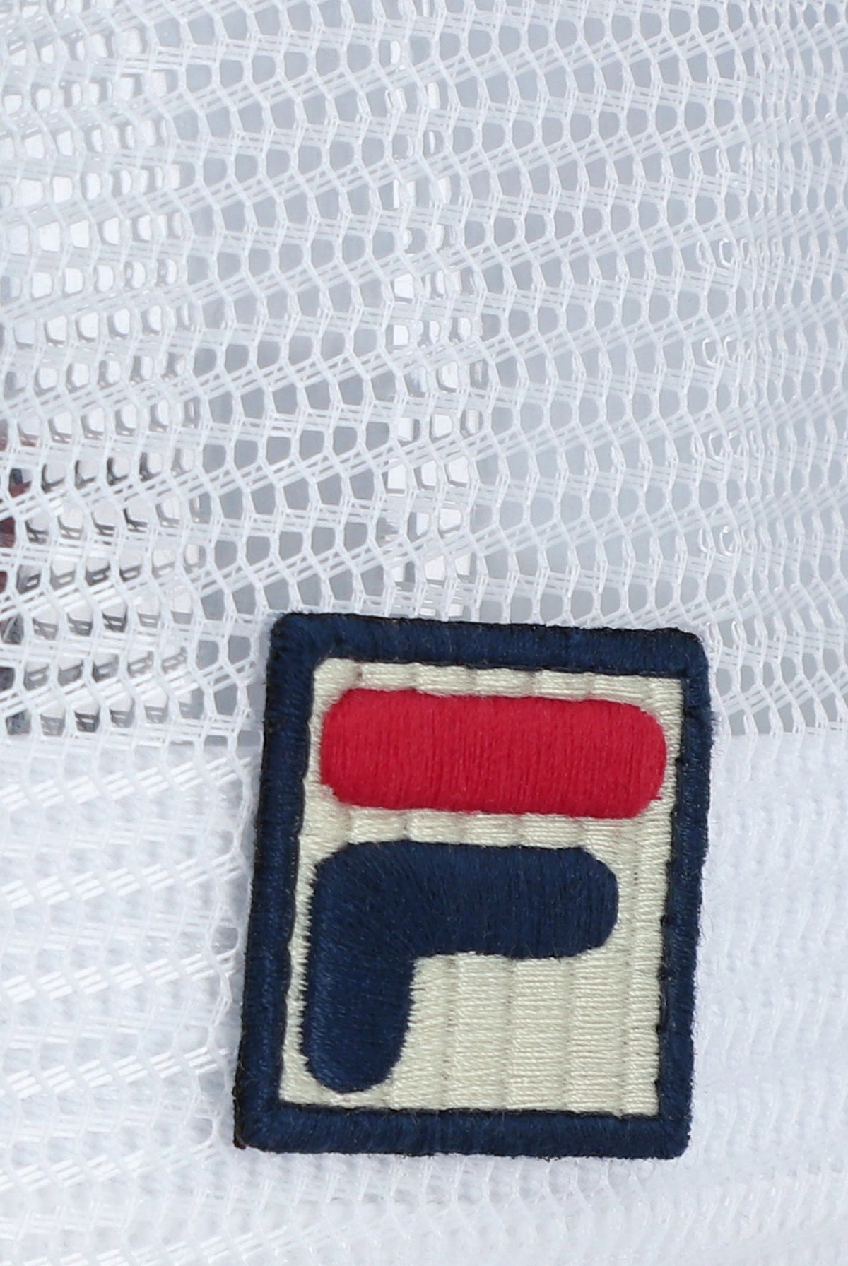 Fila Navy Wells Slogan Neoprene Mesh-Back Cap - Bold Navy