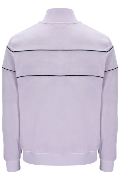 Misty Lilac Vittorio Velour Track Tops - Misty Lilac