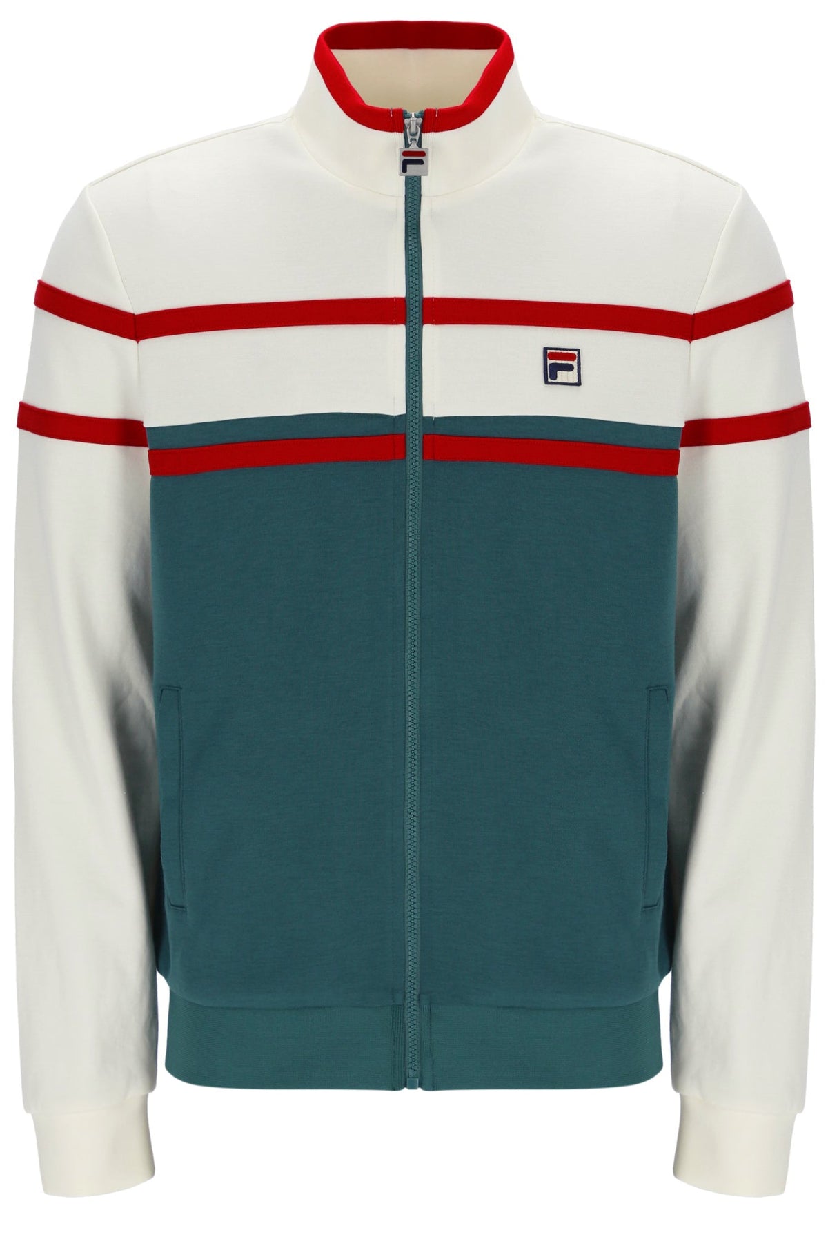 Mediterranea Giovanni Contrast Panels Track Top - Mediterranea