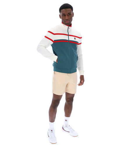 Mediterranea Giovanni Contrast Panels Track Top - Mediterranea