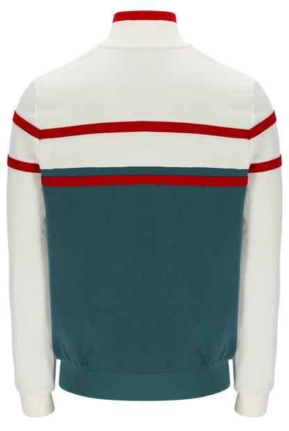 Mediterranea Giovanni Contrast Panels Track Top - Mediterranea