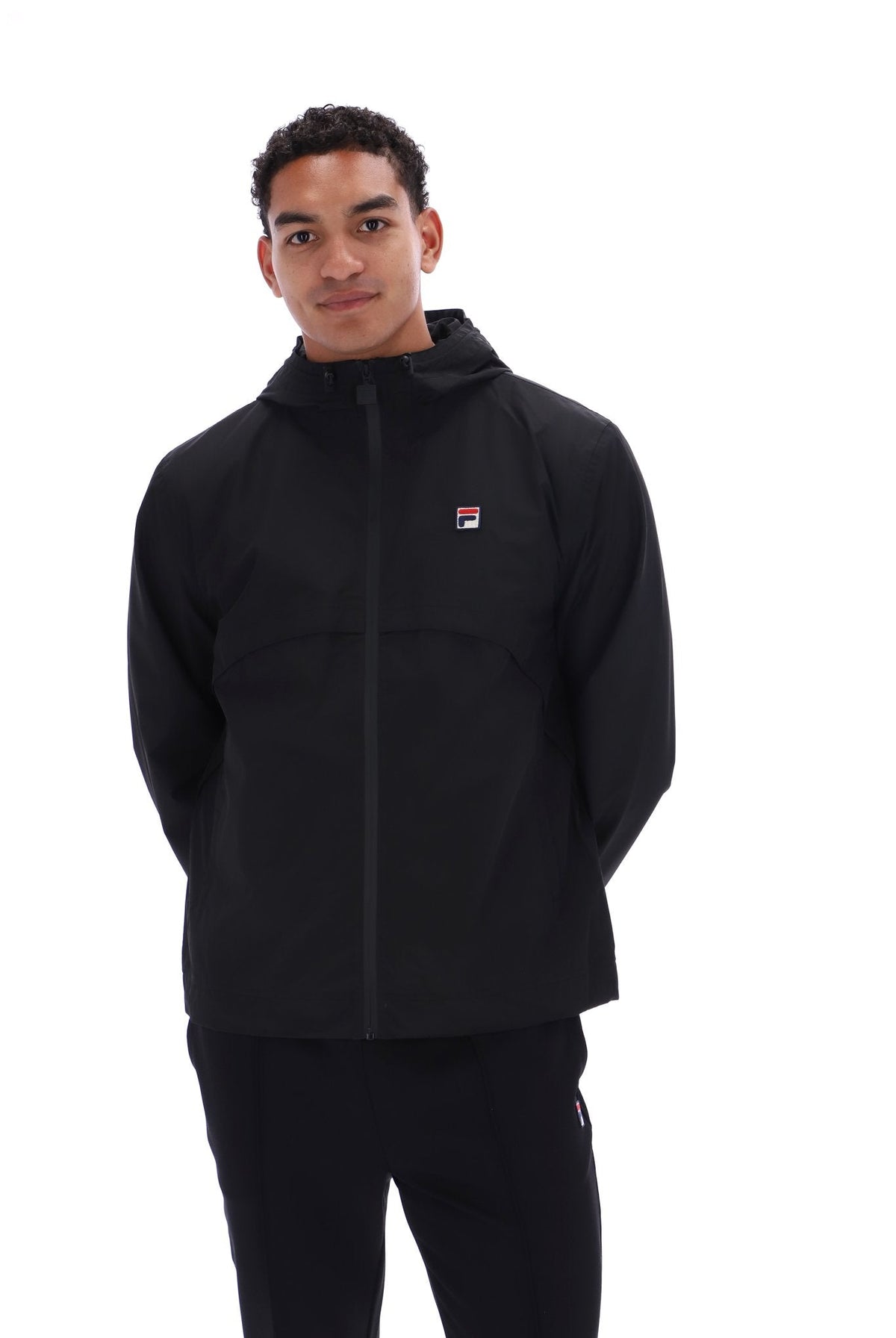 Black Marcos Full Zip Jacket - Black