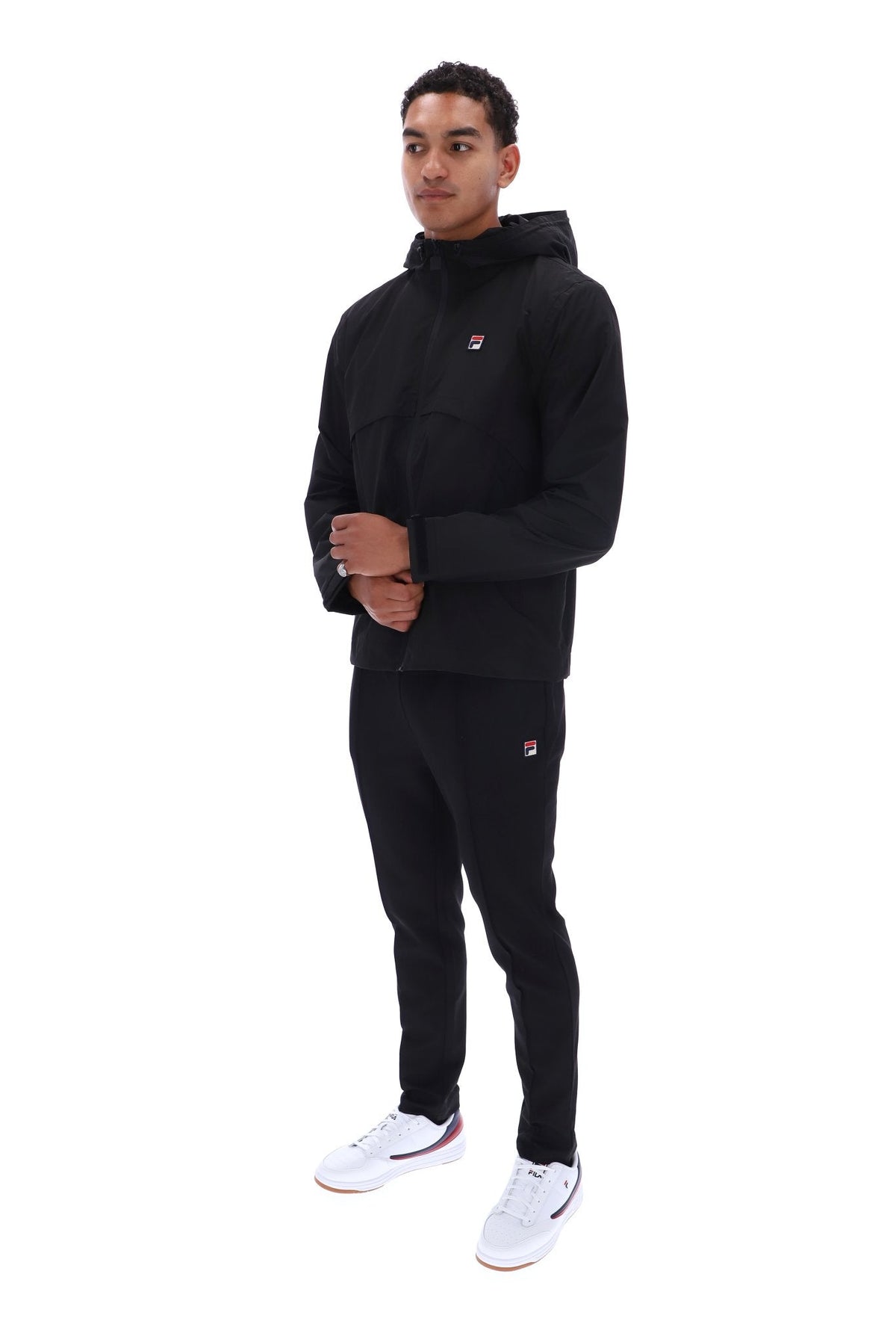 Black Marcos Full Zip Jacket - Black