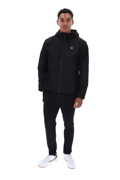 Black Marcos Full Zip Jacket - Black