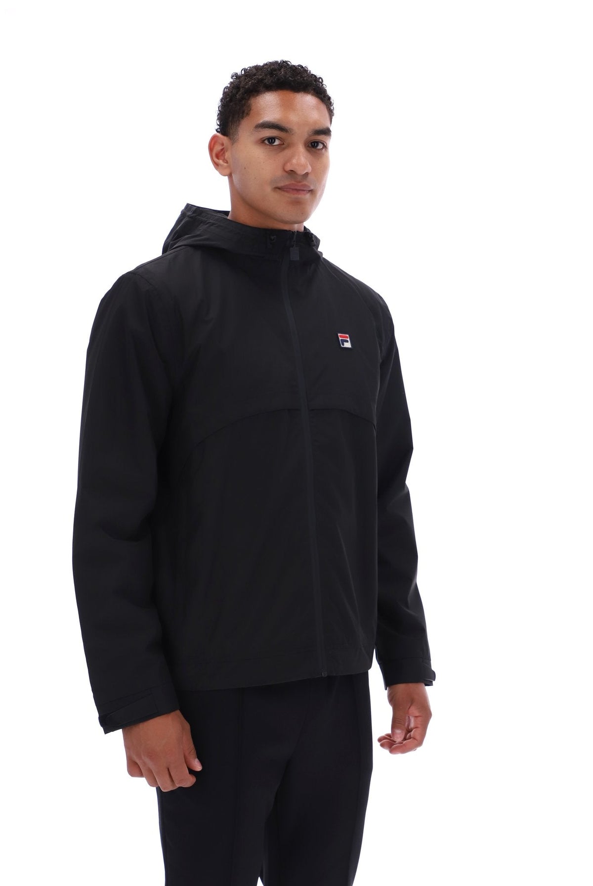 Black Marcos Full Zip Jacket - Black