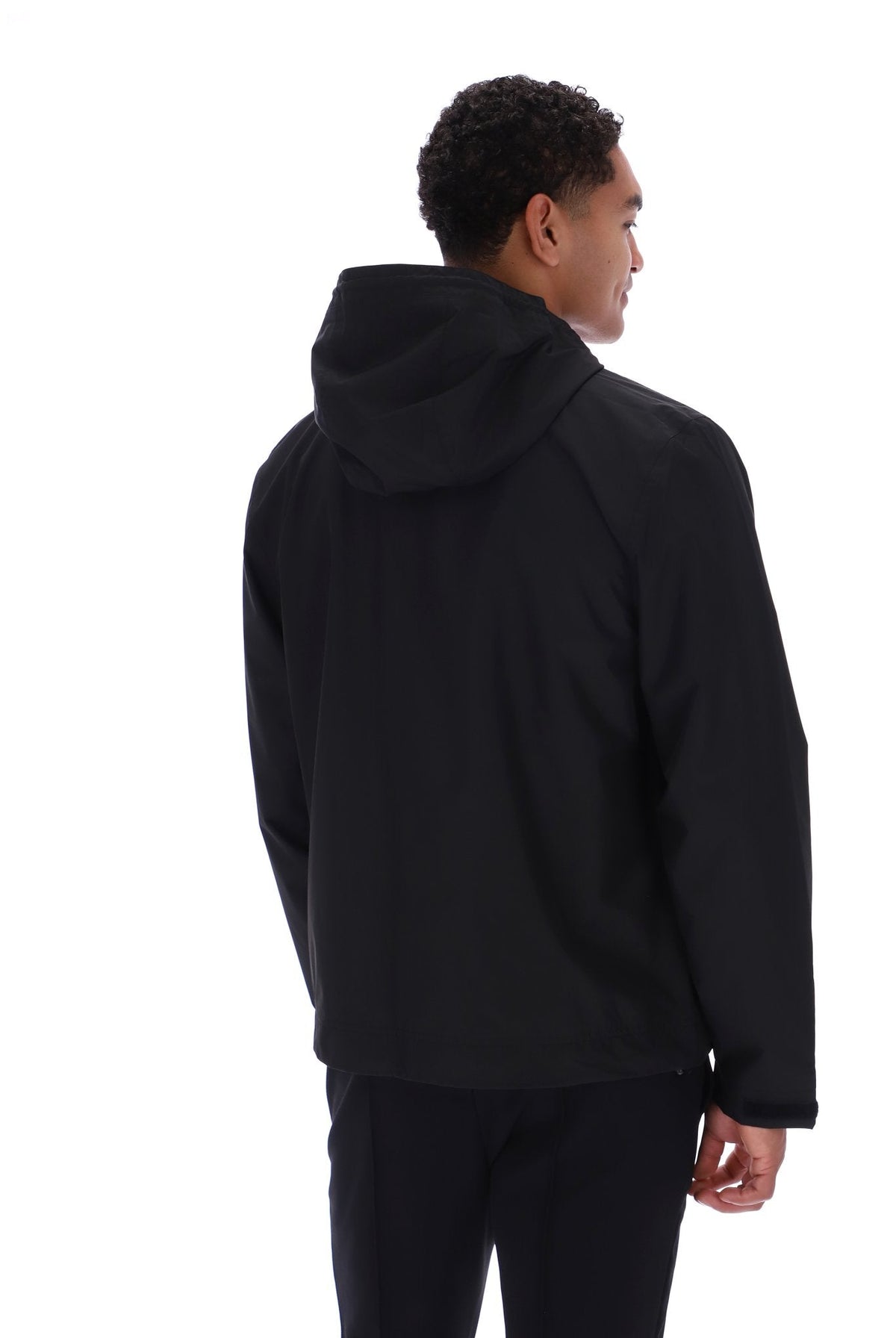 Black Marcos Full Zip Jacket - Black