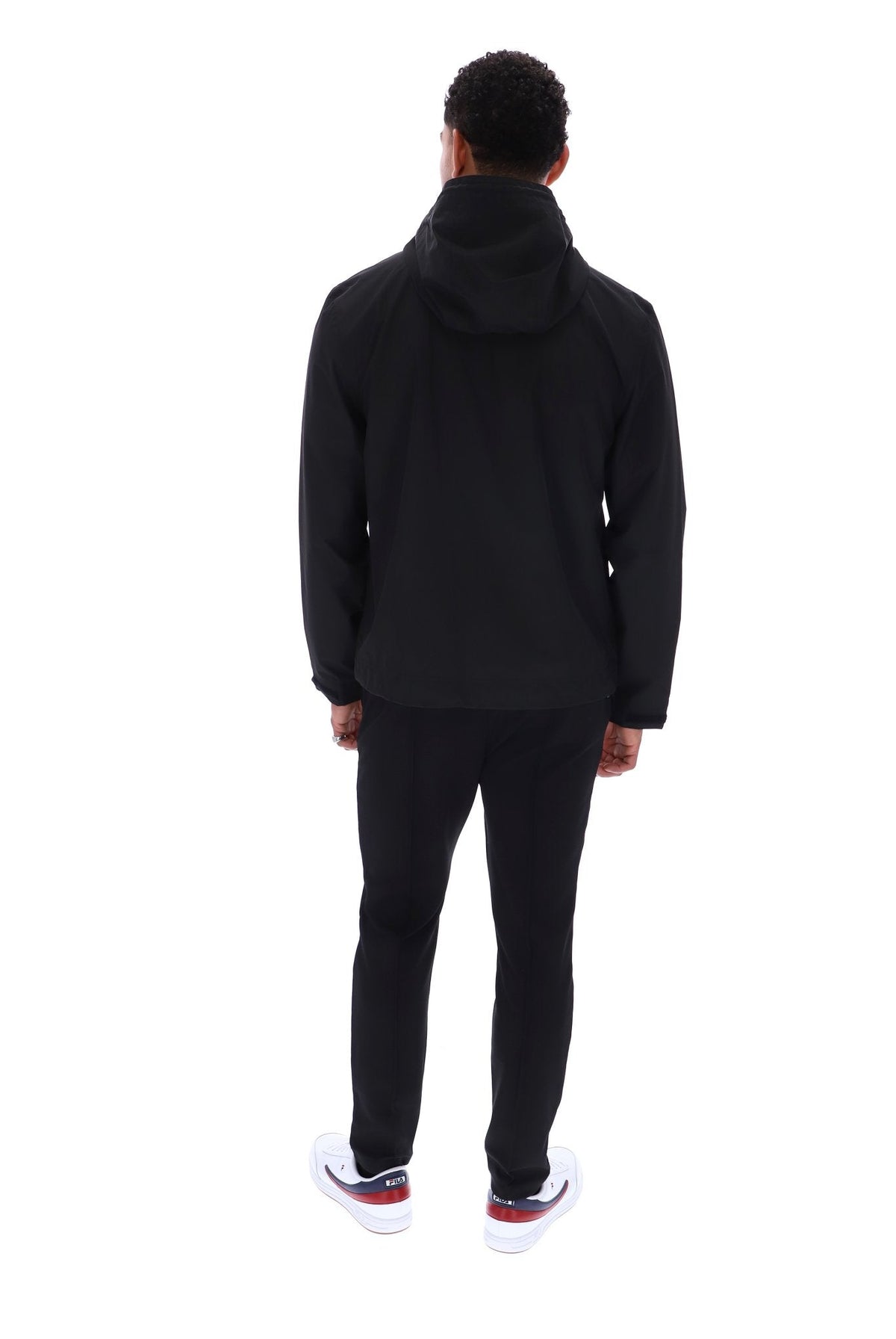 Black Marcos Full Zip Jacket - Black