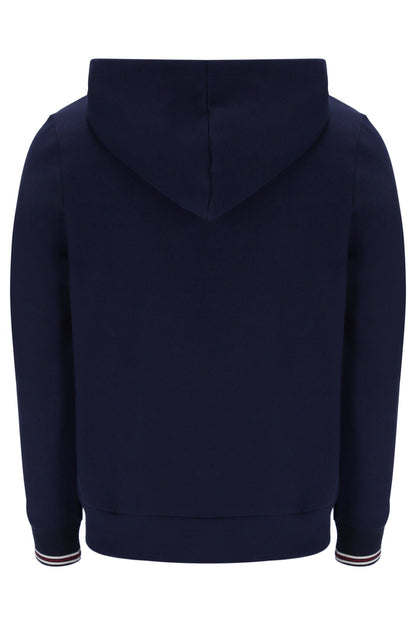 Fila Navy Tenconi Zip Up Hoodie - Fila Navy