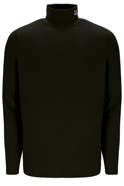 Black 19th Classic Roll Neck Sweater - Black