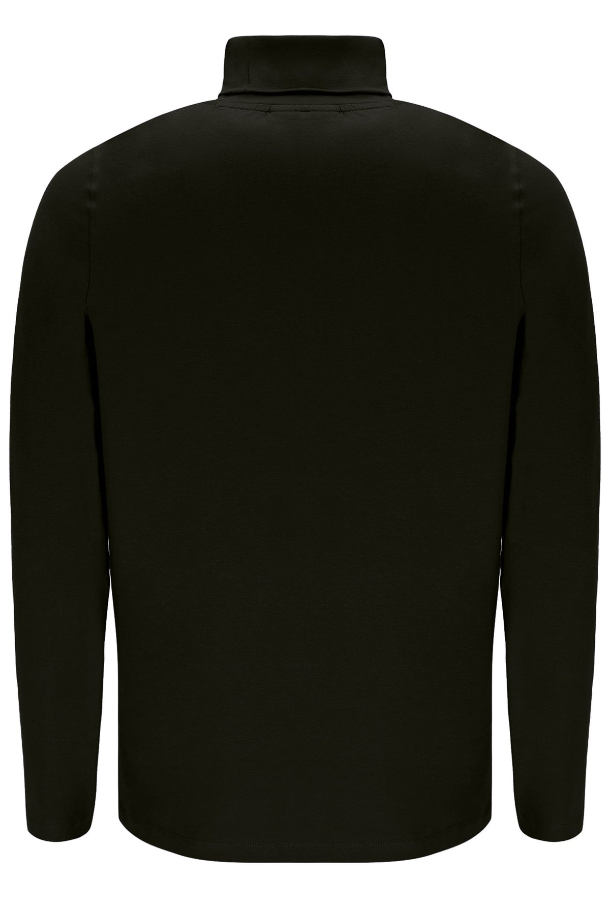 Black 19th Classic Roll Neck Sweater - Black
