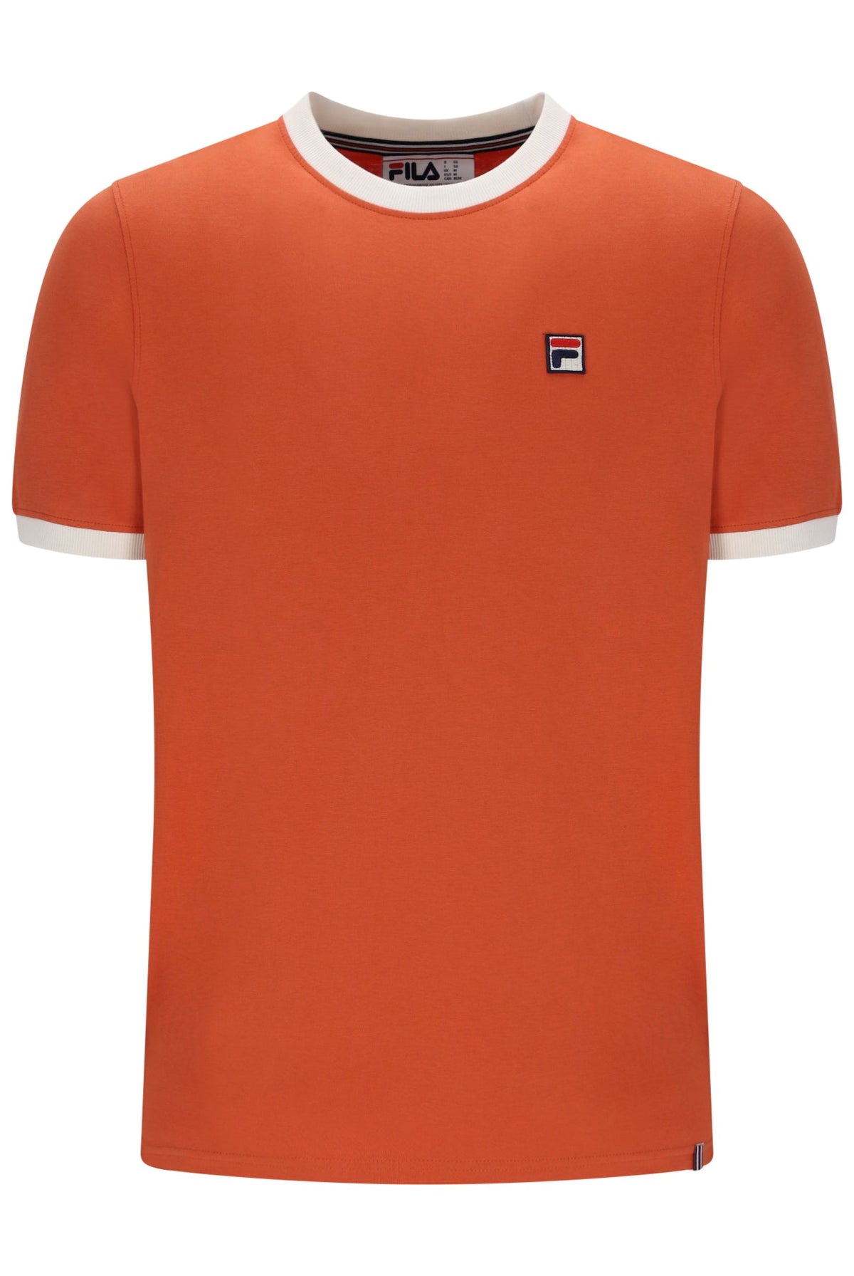 Burnt Ochre Marconi Essential Ringer T-Shirt - Burnt Ochre