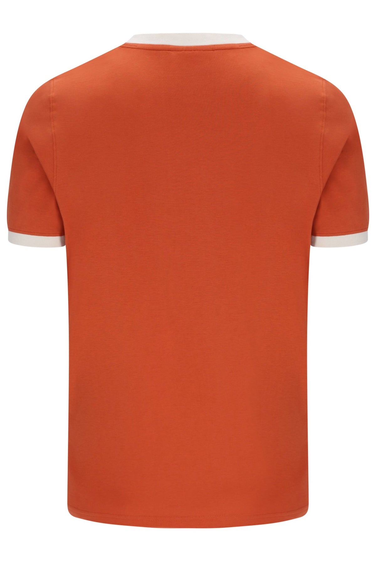 Burnt Ochre Marconi Essential Ringer T-Shirt - Burnt Ochre