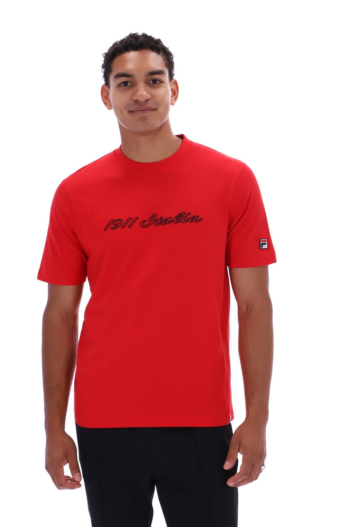 Fila Red Lagos Graphic T-Shirt - Red
