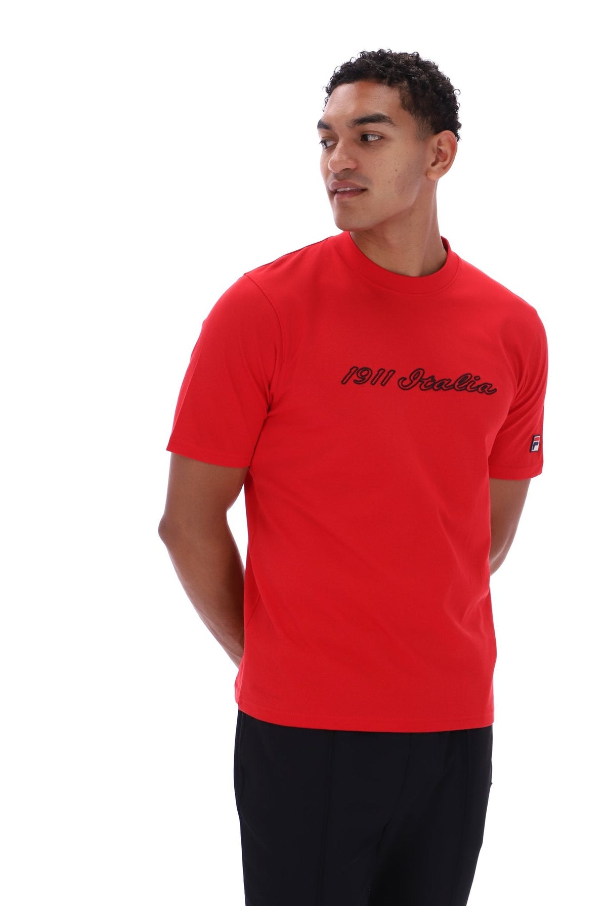 Fila Red Lagos Graphic T-Shirt - Red