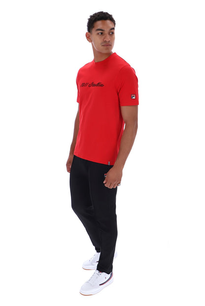 Fila Red Lagos Graphic T-Shirt - Red