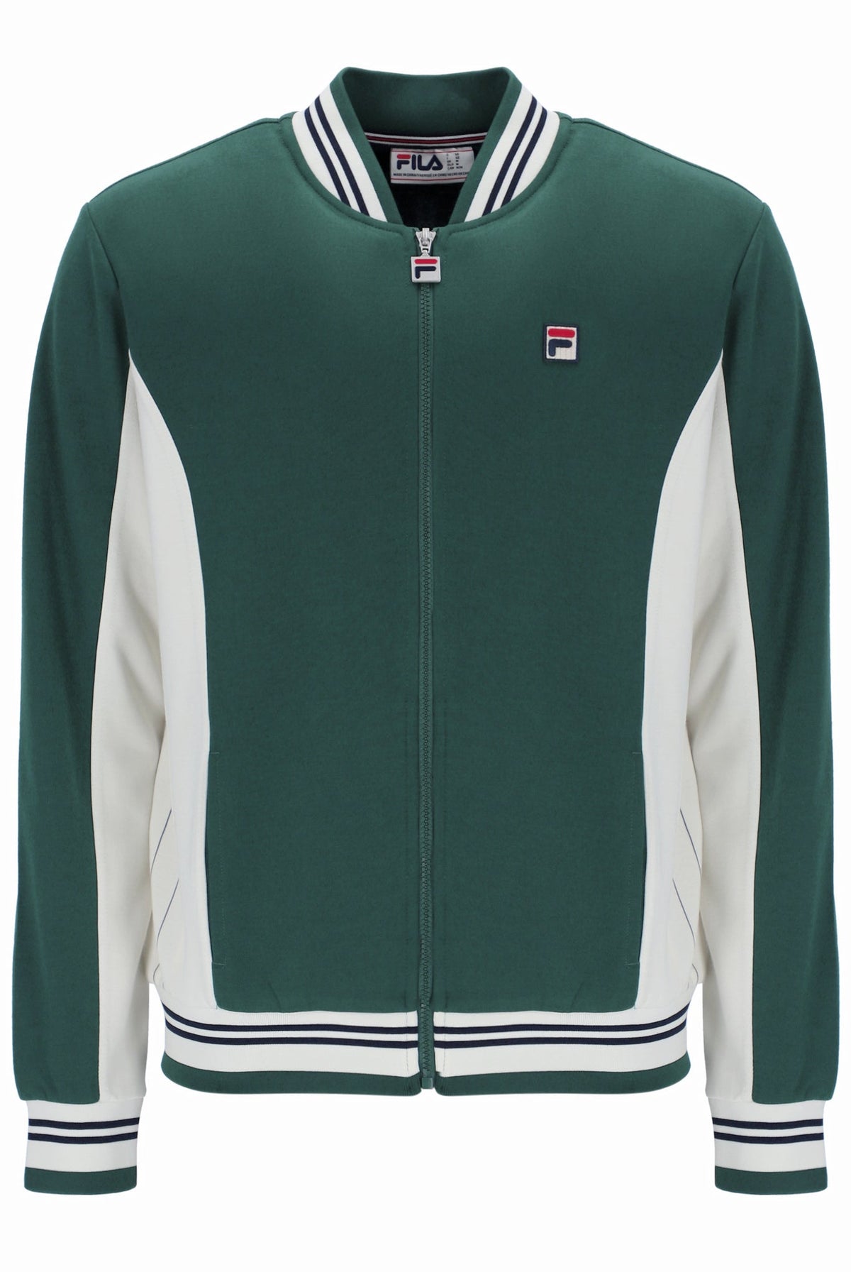 Pine Needle Settanta Baseball Track Top - Pine Needle