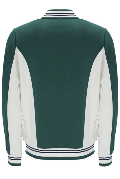 Pine Needle Settanta Baseball Track Top - Pine Needle
