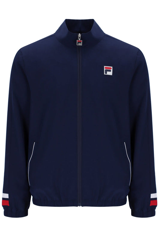 Navy Men's Tennis Track Top - Navy