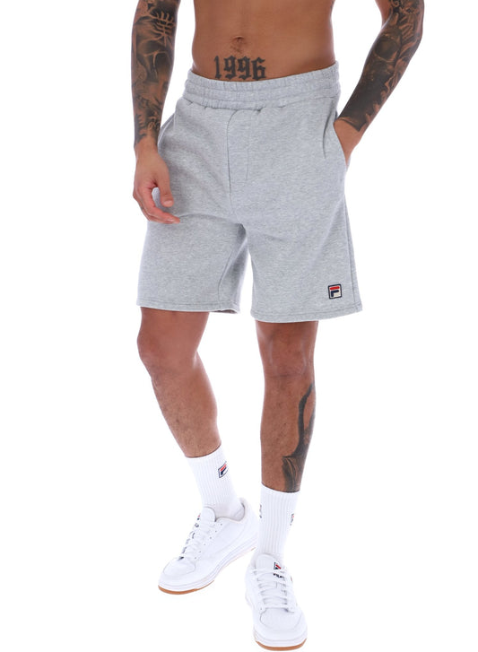 Grey Marl Vico Fleece short - Light Grey Marl