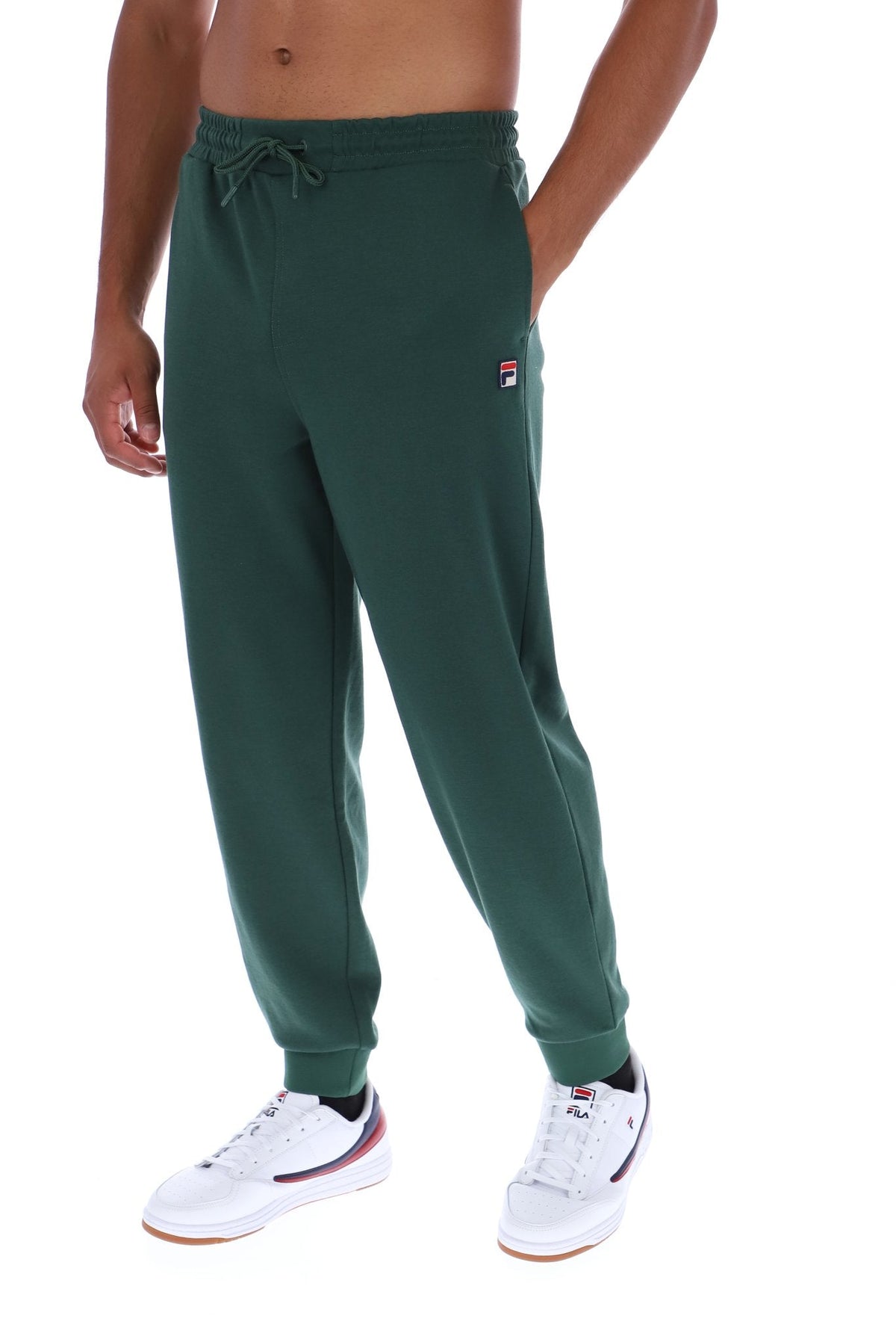 Pine Needle Giulio Plain Pant - Pine Green