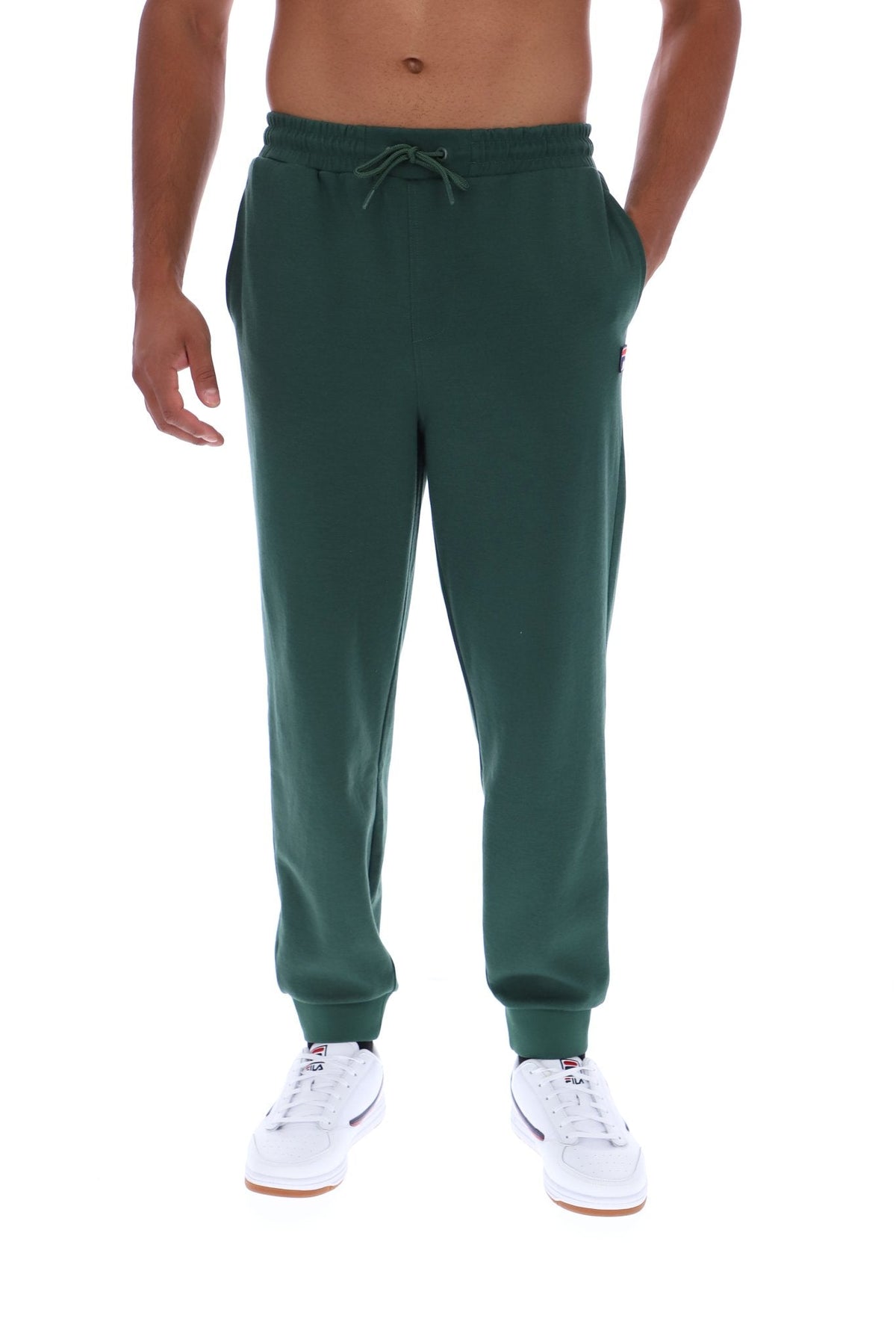 Pine Needle Giulio Plain Pant - Pine Green