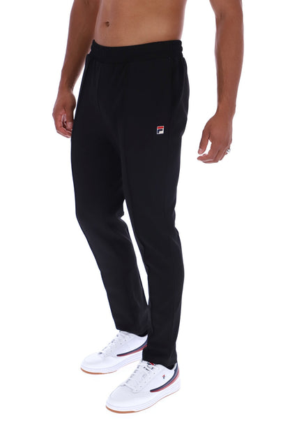 Black Molveno Pin Tuck Slim Leg Pants - Black
