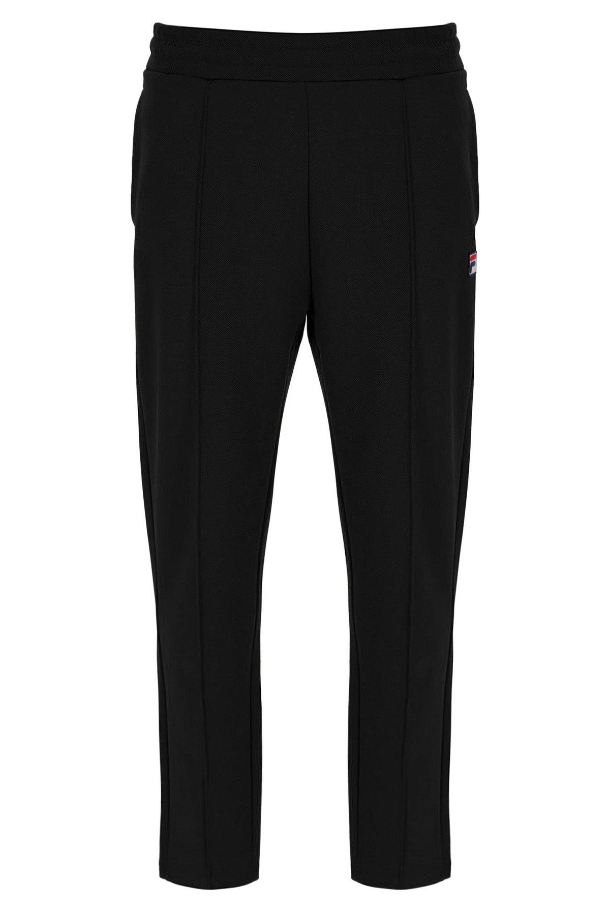 Black Molveno Pin Tuck Slim Leg Pants - Black
