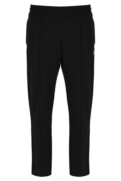 Black Molveno Pin Tuck Slim Leg Pants - Black