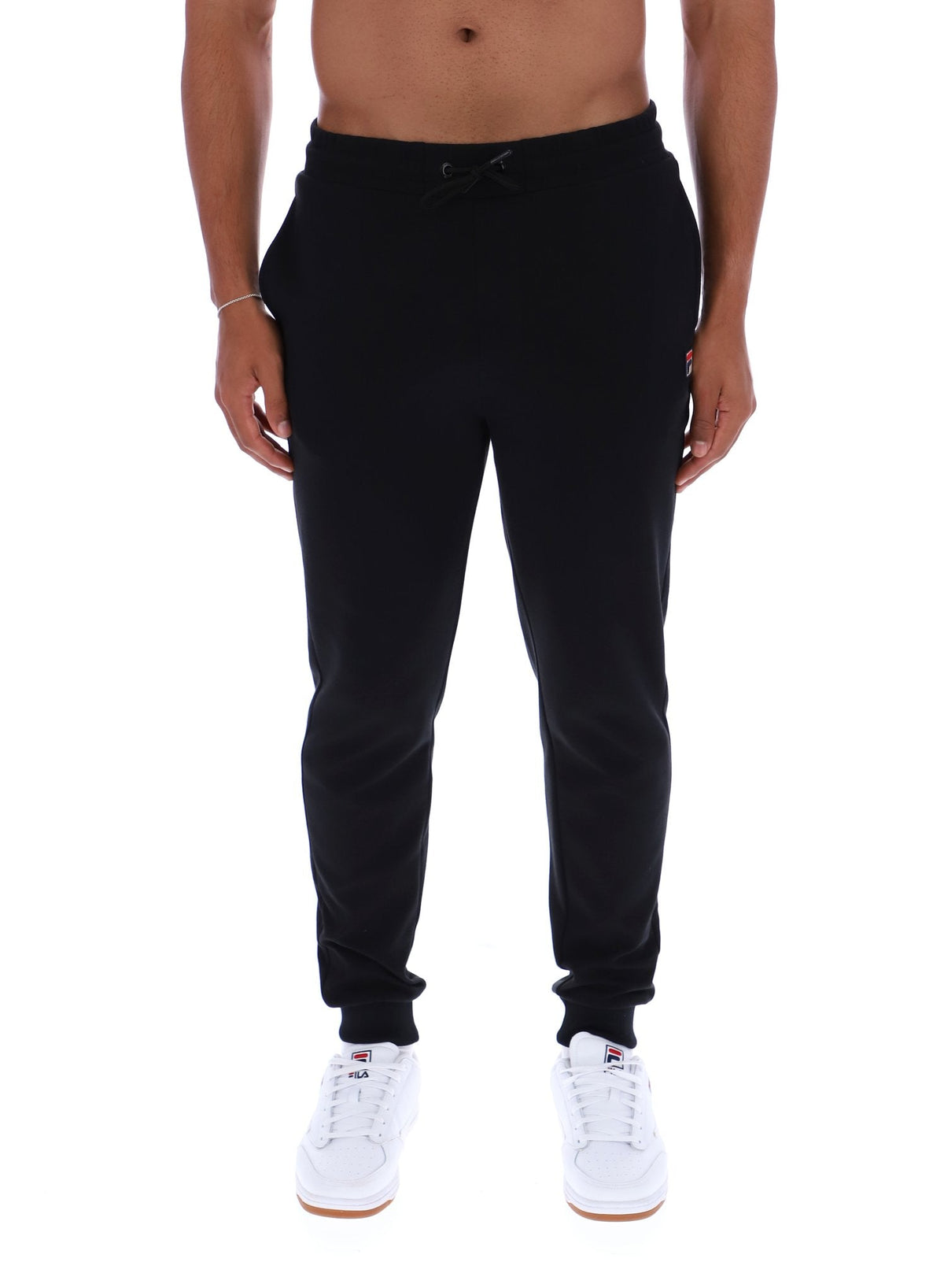 Black Lonny Drawstring Joggers - Black