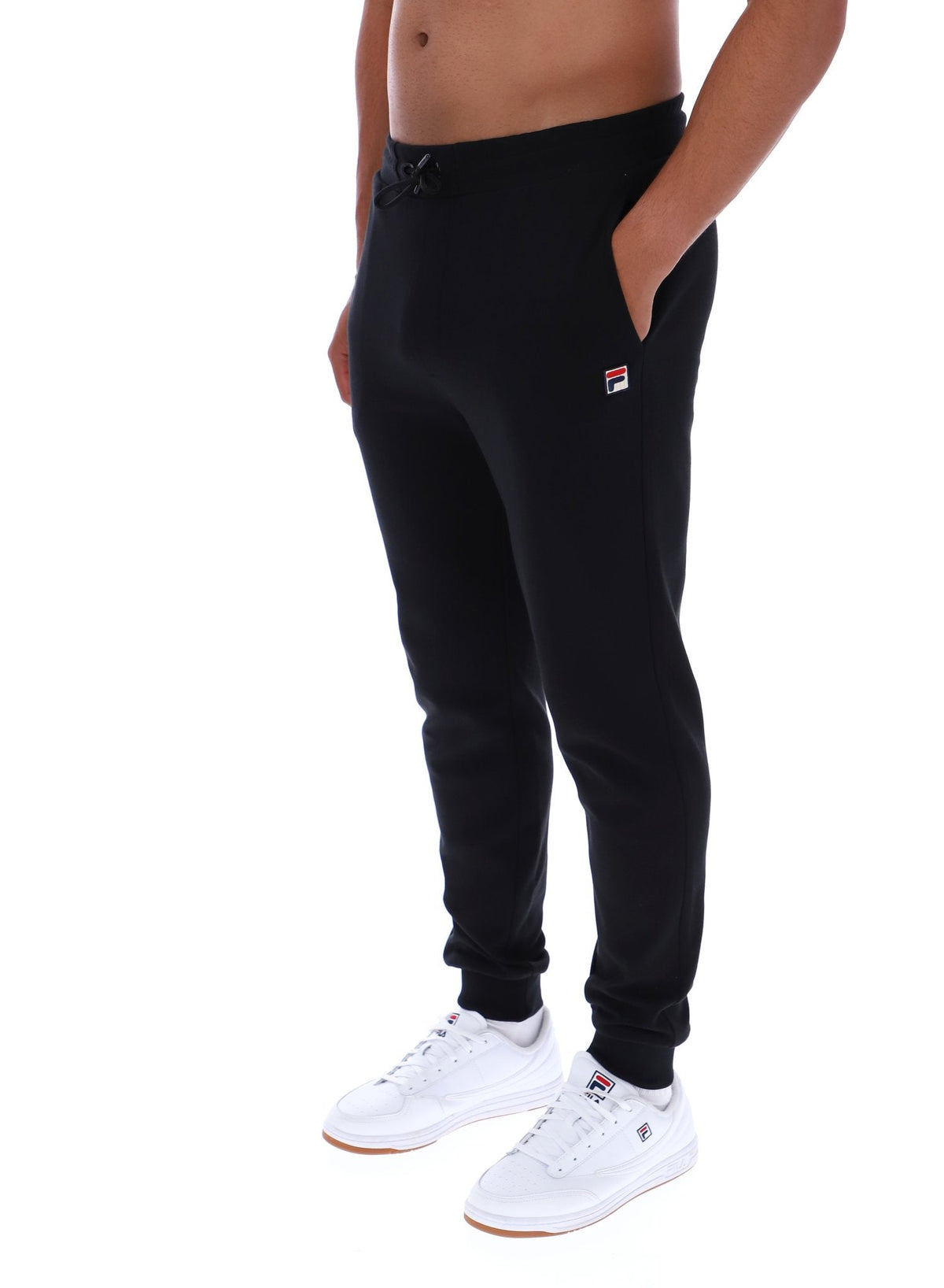 Black Lonny Drawstring Joggers - Black