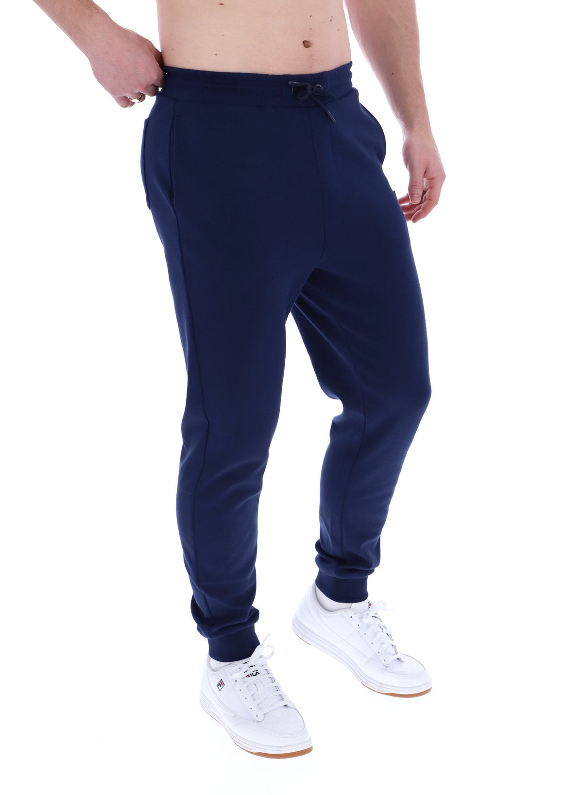 Fila Navy Lonny Drawstring Joggers - Fila Navy