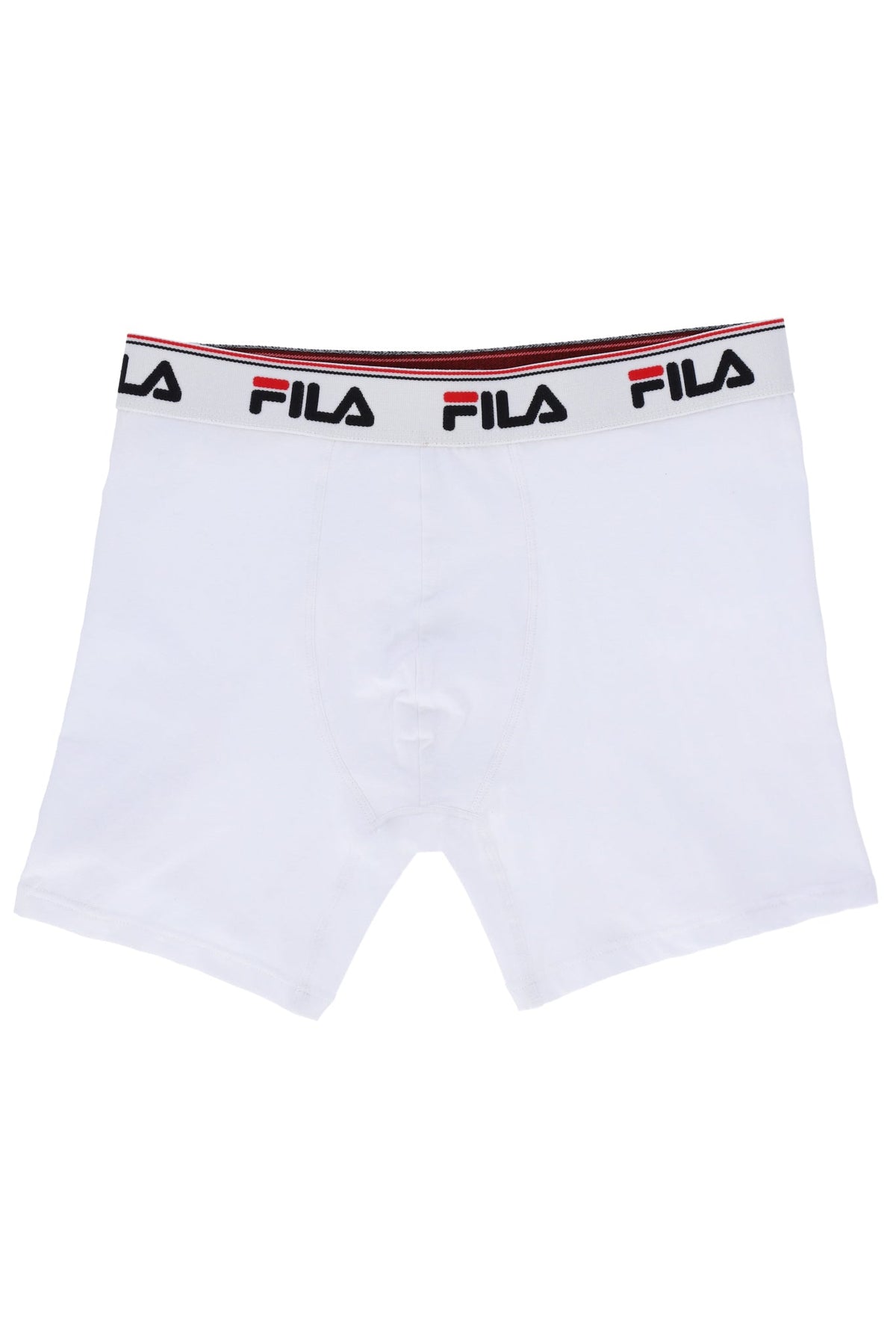White 2 Pack Mens Mid Rise Boxers - White