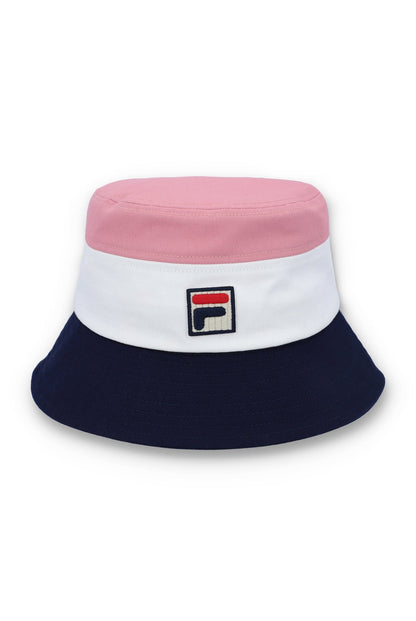 Multi Marco Tri-Colour Bucket Hat - Blue