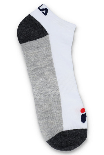 White 6 Pack Socks - White