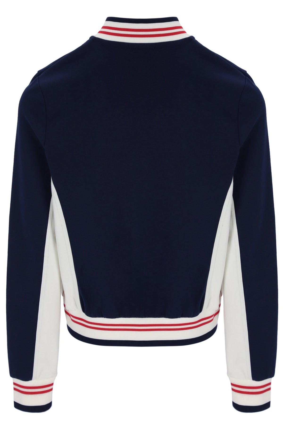Fila Navy Silvana Iconic Baseball Track Top - Fila Navy