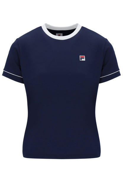 Navy Women's Tennis T-Shirt - Navy